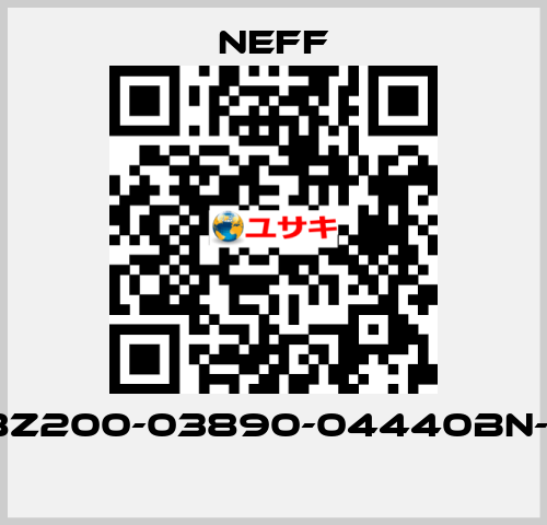 WH08Z200-03890-04440BN-0000  Neff