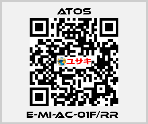 E-MI-AC-01F/RR  Atos