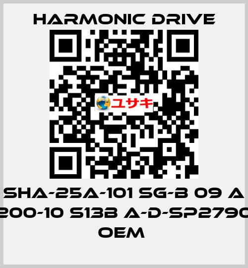 SHA-25a-101 SG-B 09 A 200-10 S13b A-D-SP2790 oem  Harmonic Drive