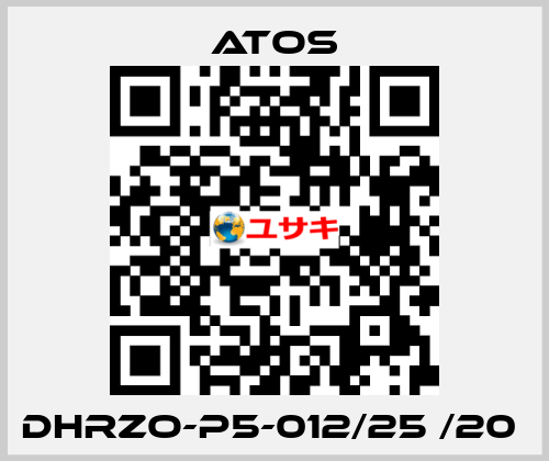 DHRZO-P5-012/25 /20  Atos