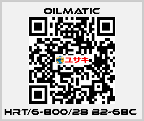 HRT/6-800/28 B2-68C  OILMATIC