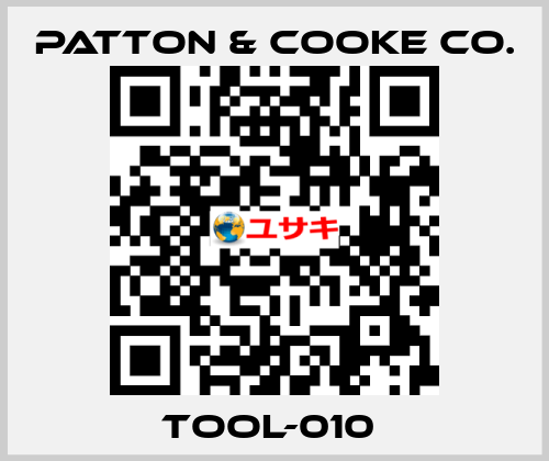 TOOL-010  Patton & Cooke Co.