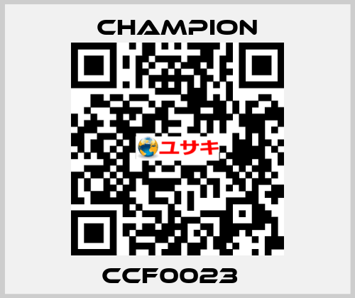 CCF0023   Champion