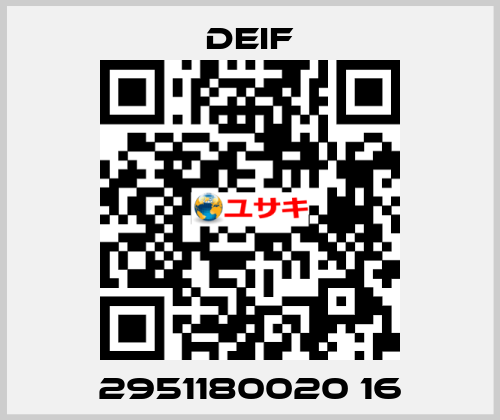 2951180020 16 Deif