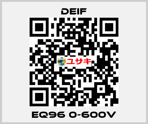 EQ96 0-600V Deif