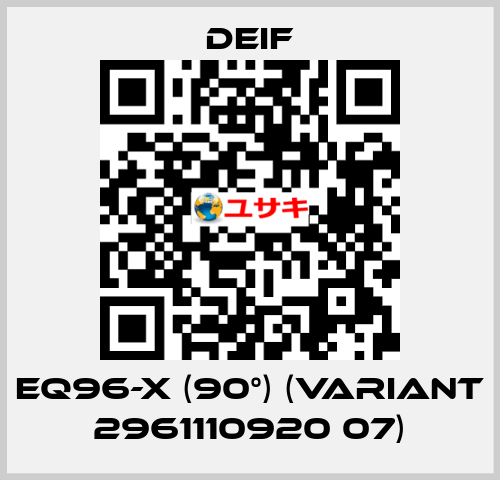 EQ96-x (90°) (Variant 2961110920 07) Deif