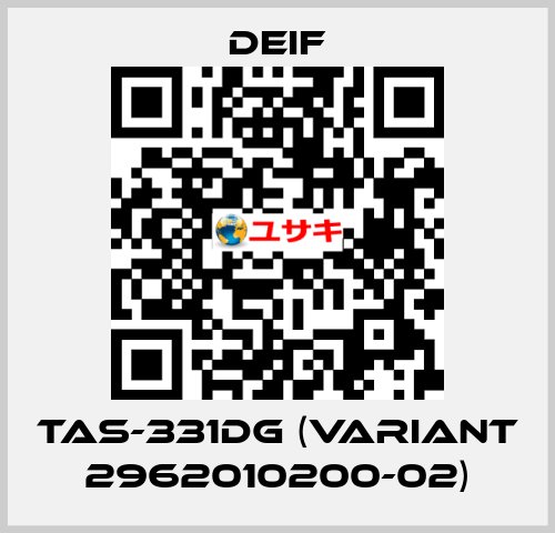 TAS-331DG (Variant 2962010200-02) Deif