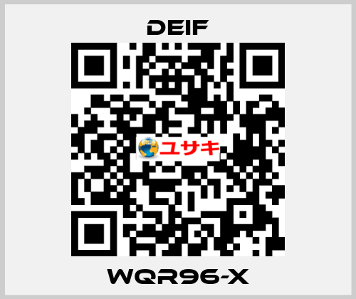 WQR96-X Deif