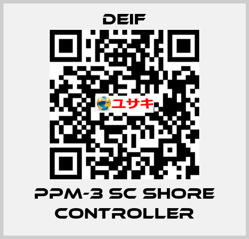 PPM-3 SC shore controller Deif