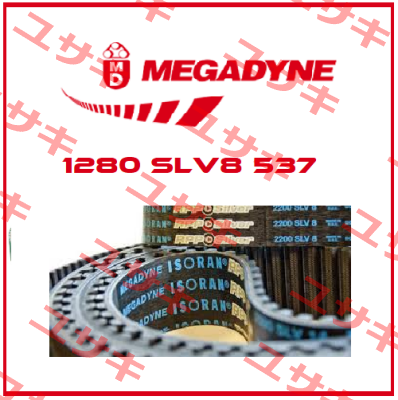 1280 SLV8 537  (63PLUS81280W) Megadyne