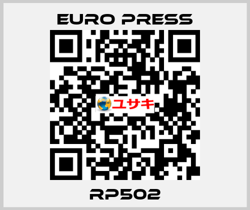 RP502 Euro Press