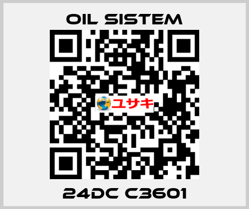 24DC C3601 Oil Sistem