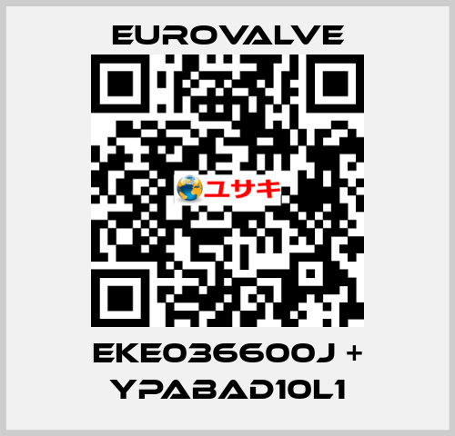 EKE036600J + YPABAD10L1 Eurovalve