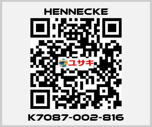 K7087-002-816 Hennecke