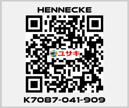 K7087-041-909 Hennecke