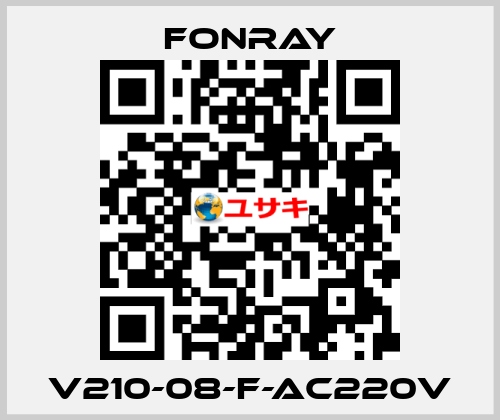 V210-08-F-AC220V Fonray