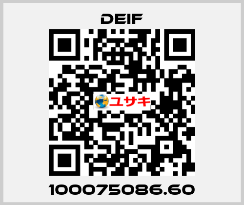 100075086.60 Deif