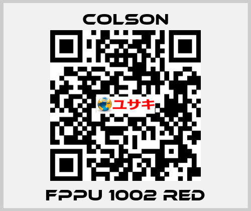 FPPU 1002 RED Colson