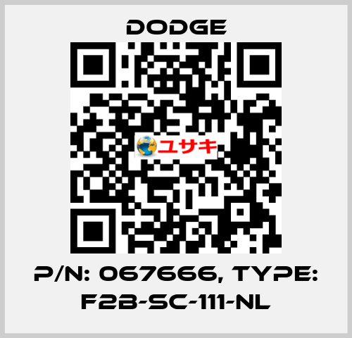 p/n: 067666, Type: F2B-SC-111-NL Dodge