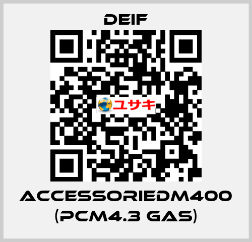 AccessorieDM400 (PCM4.3 GAS) Deif