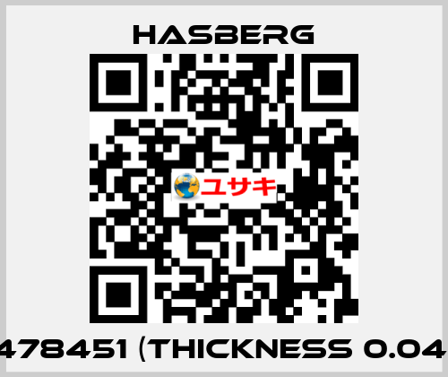 478451 (thickness 0.04) Hasberg