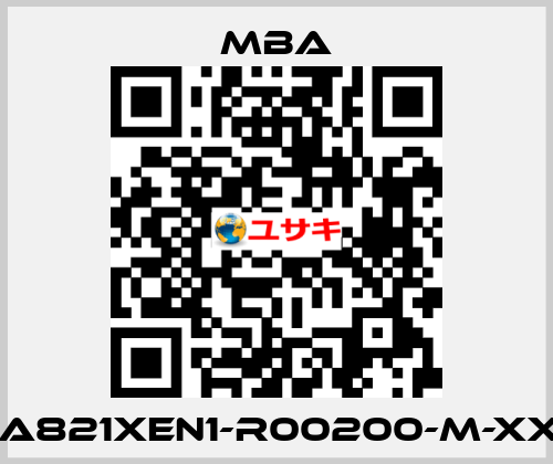 MBA821XEN1-R00200-M-XXXX MBA