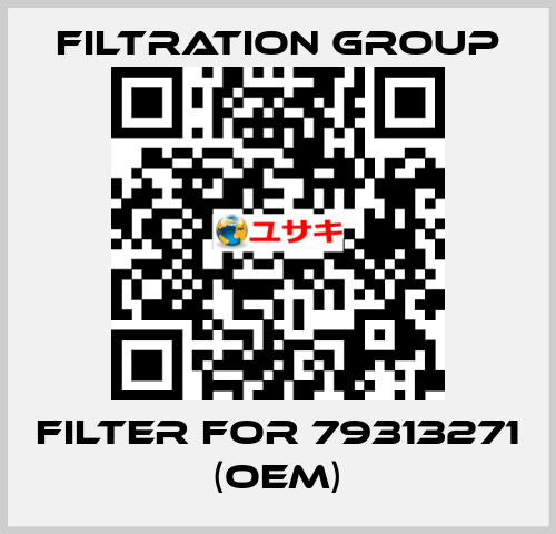 Filter for 79313271 (OEM) Filtration Group