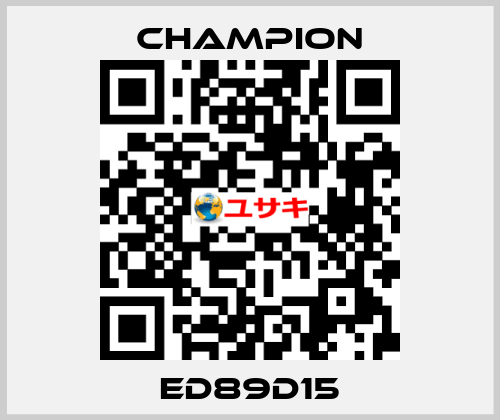 ED89D15 Champion