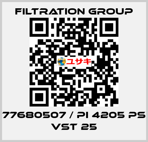 77680507 / PI 4205 PS VST 25 Filtration Group