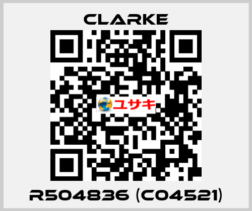  R504836 (C04521) Clarke