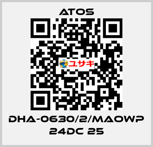 DHA-0630/2/MAOWP 24DC 25 Atos