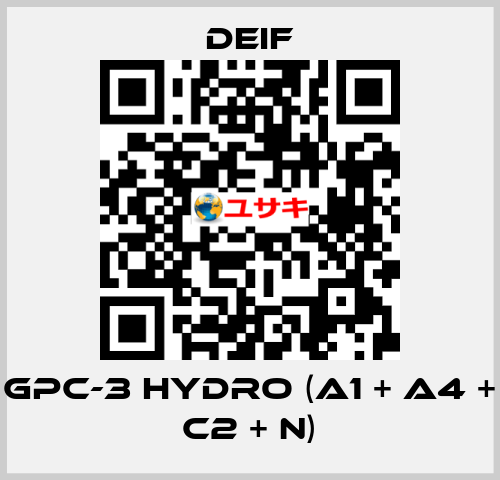 GPC-3 Hydro (A1 + A4 + C2 + N) Deif