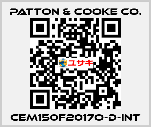 CEM150F2017O-D-INT Patton & Cooke Co.