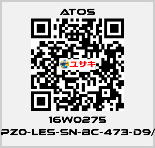 16W0275 DPZ0-LES-SN-BC-473-D9/E Atos