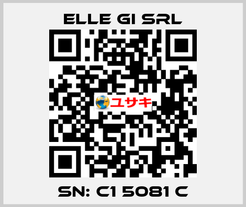 SN: C1 5081 C ELLE GI SRL