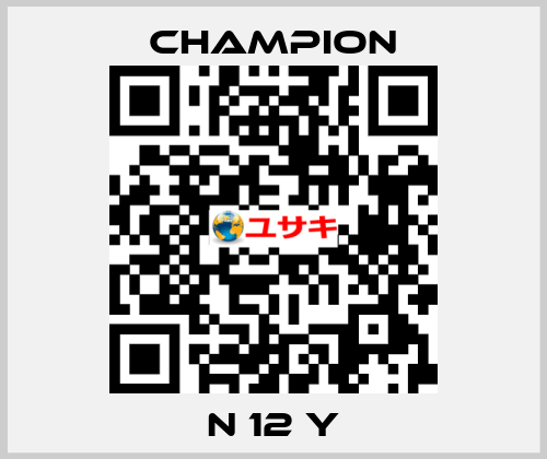 N 12 Y Champion