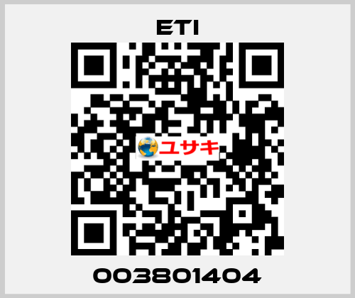 003801404 Eti