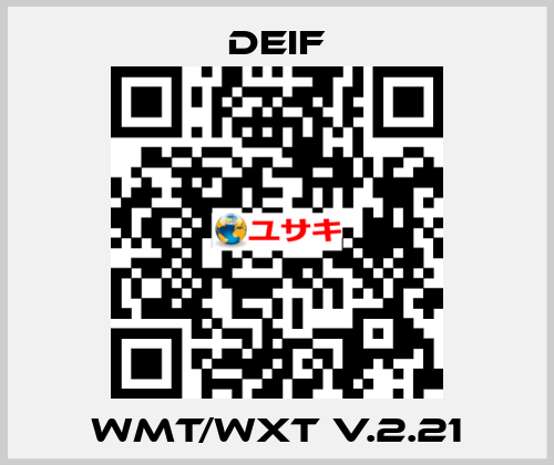 WMT/WXT v.2.21 Deif