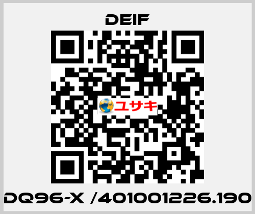 DQ96-x /401001226.190 Deif