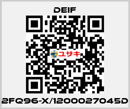 2FQ96-x/1200027045D Deif