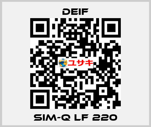 SIM-Q LF 220 Deif