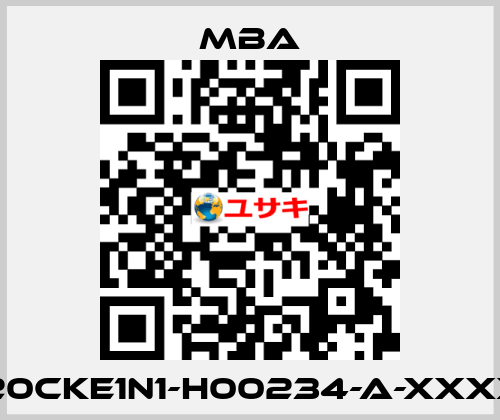 MBA220CKE1N1-H00234-A-XXXXXXXX MBA