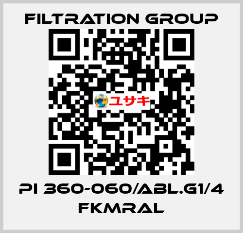 PI 360-060/ABL.G1/4 FKMRAL Filtration Group