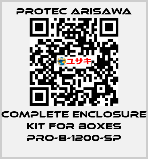 Complete enclosure kit for boxes PRO-8-1200-SP Protec Arisawa