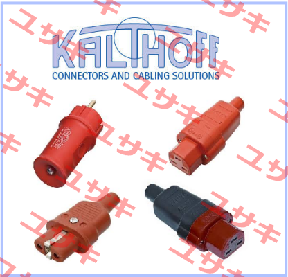 male and female connector for new code 344 T155 (344002) KALTHOFF