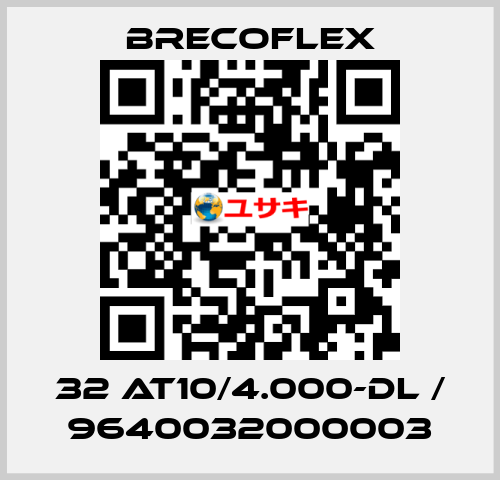 32 AT10/4.000-DL / 9640032000003 Brecoflex