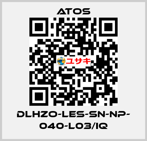 DLHZO-LES-SN-NP- 040-L03/IQ Atos