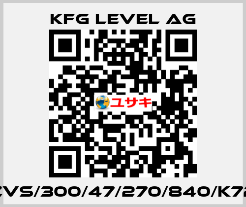 ZVS/300/47/270/840/K72 KFG Level AG