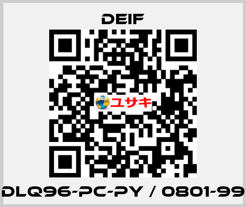 DLQ96-pc-PY / 0801-99 Deif