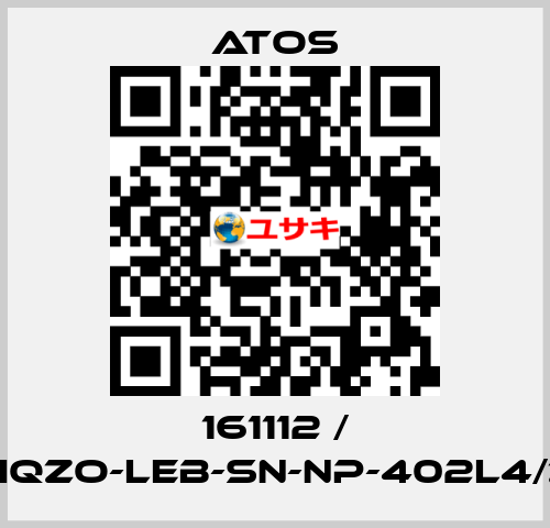 161112 / LIQZO-LEB-SN-NP-402L4/Z Atos